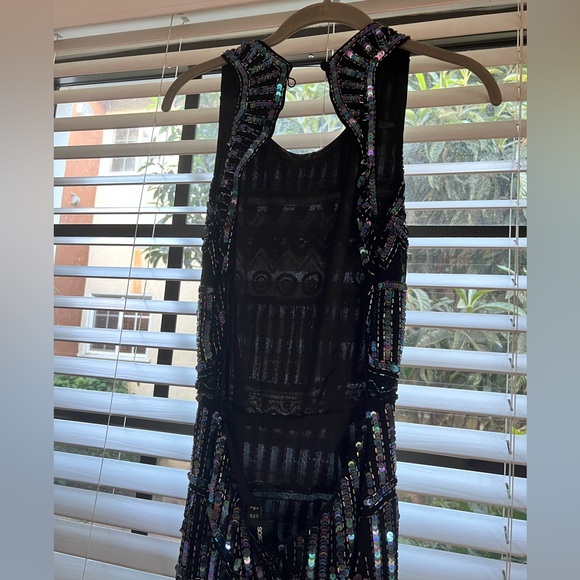 ASOS backless beaded cocktail dress - Picture 5 of 6